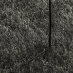Tapis ISTAN à poils longs aspect brillant anthracite Ø 160 cm – Image 6