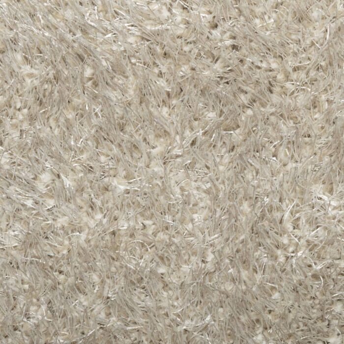 Tapis ISTAN à poils longs aspect brillant beige 140x200 cm – Image 7