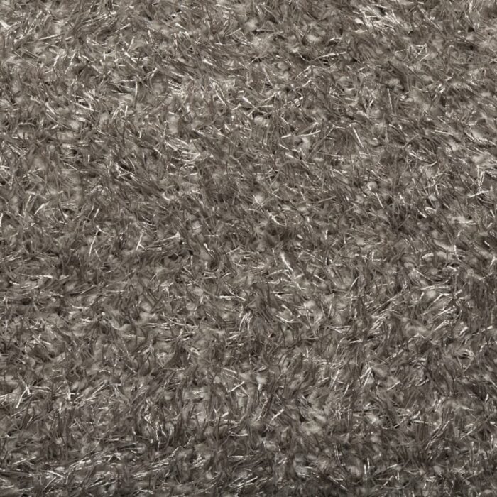 Tapis ISTAN à poils longs aspect brillant gris 120x170 cm – Image 7