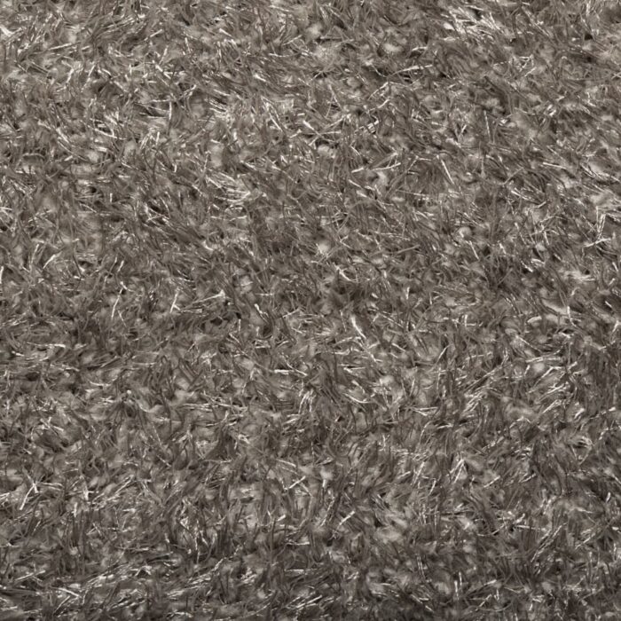 Tapis ISTAN à poils longs aspect brillant gris 140x200 cm – Image 7