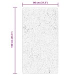 Tapis ARBIZU intérieur extérieur design vintage 80x150 cm – Image 8