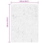 Tapis ARBIZU intérieur extérieur design vintage 240x340 cm – Image 8