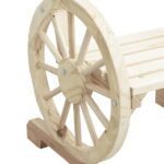 Chaises de jardin lot de 4 Bois de sapin massif – Image 7