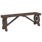 Banc de jardin 115 cm bois de sapin massif – Image 4