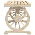 Table de jardin 115x55x65 cm bois de sapin massif – Image 3