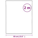 Films de miroir 2 pcs auto-adhésive 60x200 cm PET – Image 7