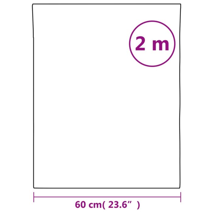 Films de miroir 2 pcs auto-adhésive 60x200 cm PET – Image 7