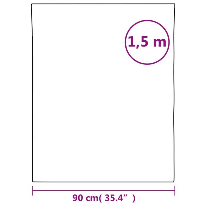 Films de miroir 2 pcs auto-adhésive 90x150 cm PET – Image 7