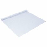 Films pour fenêtre 2 pcs dépoli motif d'étoiles PVC – Image 3