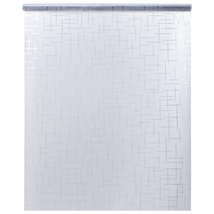 Films pour fenêtre 4 pcs dépoli motif d'étoiles PVC – Image 2