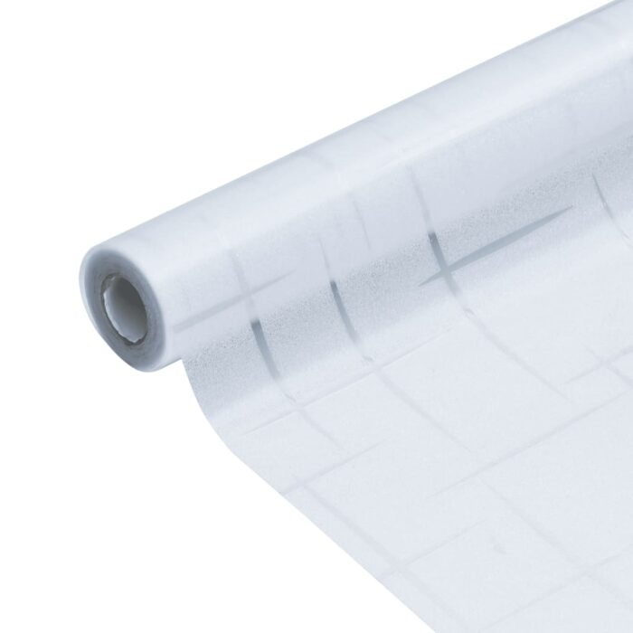 Films pour fenêtre 4 pcs dépoli motif d'étoiles PVC – Image 6