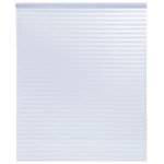 Films pour fenêtre 2 pcs dépoli motif de stores PVC – Image 2