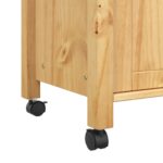 Chariot de cuisine MONZA 84x40x90 cm bois massif de pin – Image 6