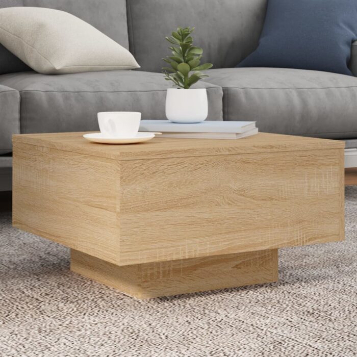 VXL8721012251533_m_en_hd_1.jpg Table basse chêne sonoma 55x55x31 cm bois d'ingénierie – Image 1