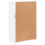 Armoire latérale avec éclairage LED blanc bois d'ingénierie – Image 7