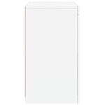 Armoire latérale avec éclairage LED blanc bois d'ingénierie – Image 6