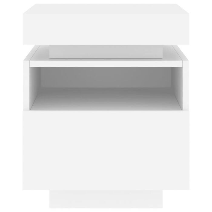 VXL8721012253698_g_en_hd_6.jpg Armoires de chevet avec lumières LED 2 pcs blanc 40x39x48,5 cm – Image 6