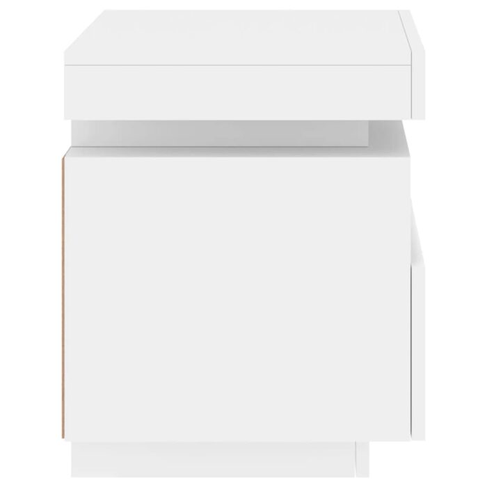VXL8721012253698_g_en_hd_7.jpg Armoires de chevet avec lumières LED 2 pcs blanc 40x39x48,5 cm – Image 7