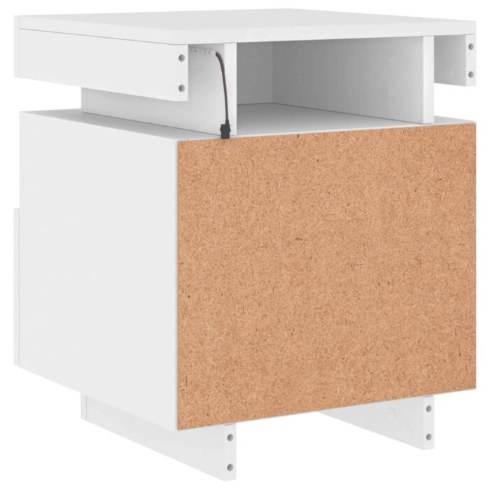 VXL8721012253698_g_en_hd_8.jpg Armoires de chevet avec lumières LED 2 pcs blanc 40x39x48,5 cm – Image 8