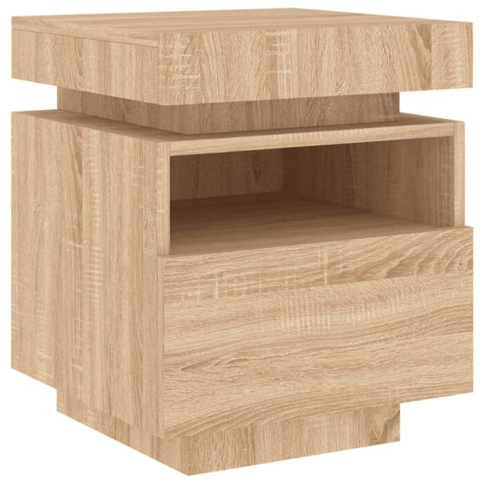 VXL8721012253728_g_en_hd_3.jpg Armoire de chevet avec lumières LED chêne sonoma 40x39x48,5 cm – Image 3