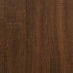 Armoire de chevet avec lumières LED chêne marron 40x39x48,5 cm – Image 12