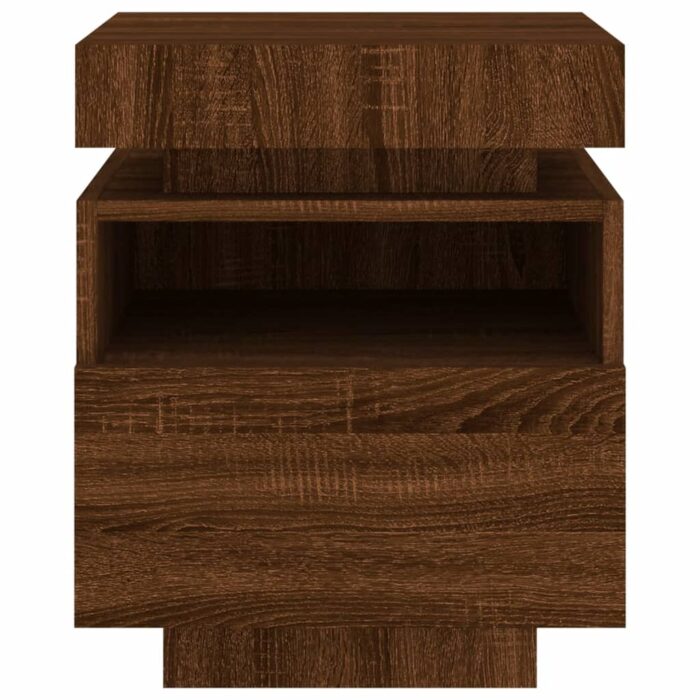VXL8721012253803_g_en_hd_5.jpg Armoire de chevet avec lumières LED chêne marron 40x39x48,5 cm – Image 5