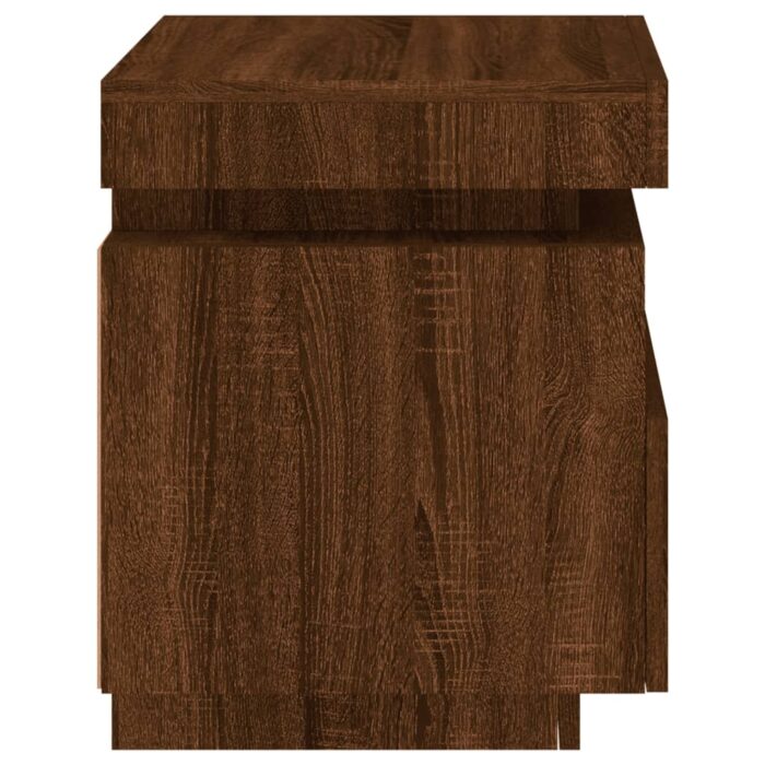 VXL8721012253803_g_en_hd_6.jpg Armoire de chevet avec lumières LED chêne marron 40x39x48,5 cm – Image 6