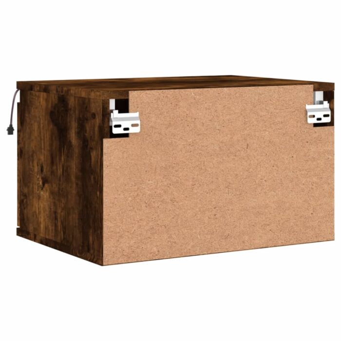 VXL8721012254183_g_en_hd_7.jpg Table de chevet murale avec lumières LED chêne fumé – Image 7