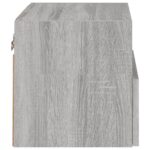 Meubles TV muraux 2pcs sonoma gris 40x30x30cm bois d'ingénierie – Image 7