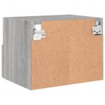 Meubles TV muraux 2pcs sonoma gris 40x30x30cm bois d'ingénierie – Image 8