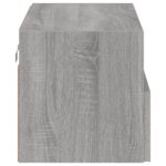 Meuble TV mural sonoma gris 60x30x30 cm bois d'ingénierie – Image 7