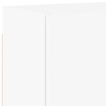 Meubles TV muraux 2 pcs blanc 40,5x30x40 cm bois d'ingénierie – Image 10