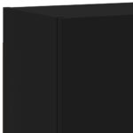 Meubles TV muraux 2 pcs noir 40,5x30x40 cm bois d'ingénierie – Image 10