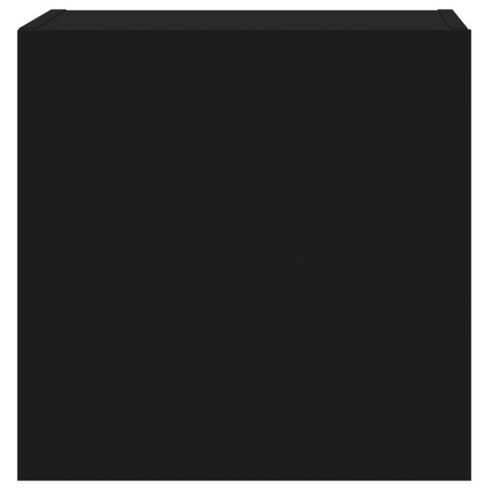 Meubles TV muraux 2 pcs noir 40,5x30x40 cm bois d'ingénierie – Image 6