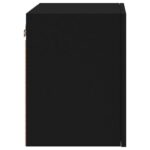 Meubles TV muraux 2 pcs noir 40,5x30x40 cm bois d'ingénierie – Image 7