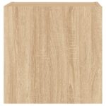 Meuble TV mural chêne sonoma 40,5x30x40 cm bois d'ingénierie – Image 5