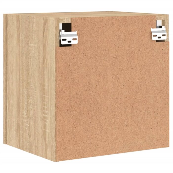 Meuble TV mural chêne sonoma 40,5x30x40 cm bois d'ingénierie – Image 7