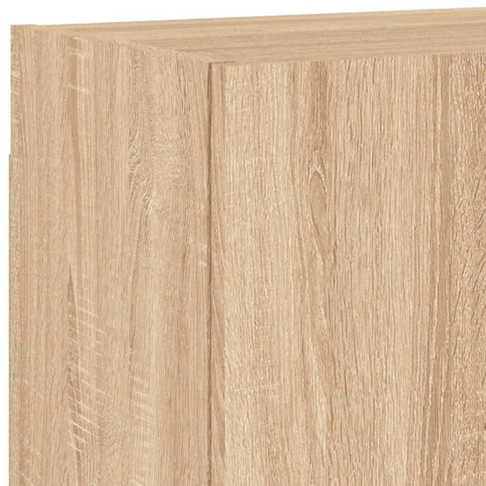 Meubles TV muraux 2 pcs chêne sonoma 40,5x30x40 cm – Image 10