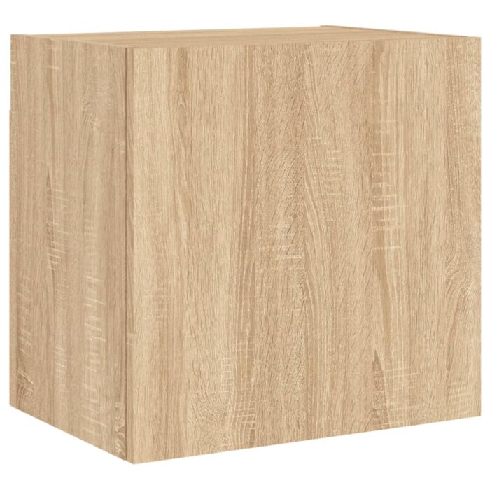 Meubles TV muraux 2 pcs chêne sonoma 40,5x30x40 cm – Image 4