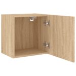 Meubles TV muraux 2 pcs chêne sonoma 40,5x30x40 cm – Image 5