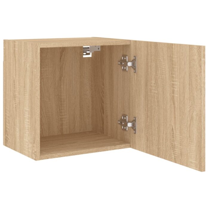 Meubles TV muraux 2 pcs chêne sonoma 40,5x30x40 cm – Image 5