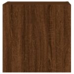 Meubles TV muraux 2 pcs chêne marron 40,5x30x40 cm – Image 6