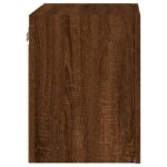 Meubles TV muraux 2 pcs chêne marron 40,5x30x40 cm – Image 7
