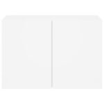 Meuble TV mural blanc 60x30x41 cm – Image 4