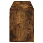 Meubles TV muraux 2 pcs chêne fumé 60x30x41 cm – Image 6