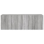 Meubles TV muraux 2 pcs sonoma gris 60x30x41 cm – Image 5