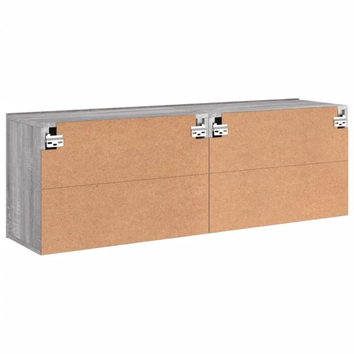 Meubles TV muraux 2 pcs sonoma gris 60x30x41 cm – Image 7