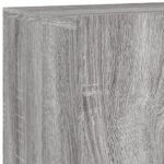 Meuble TV mural sonoma gris 80x30x41 cm – Image 7