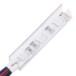 Meuble TV mural avec lumières LED chêne sonoma 30x28,5x30 cm – Image 11