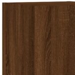 Meubles TV avec lumières LED 2 pcs chêne marron 30,5x30x102 cm – Image 11